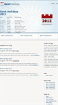 Mobile Screenshot of bankholidays.org.uk